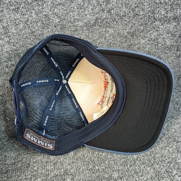 Bob Marriotts Fly Fishing Store Hat Cap Simms Snapback Trucker - Picture 7 of 9